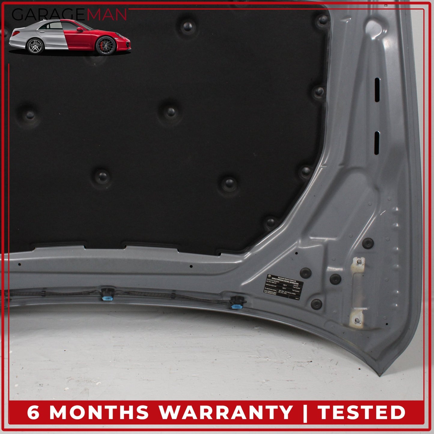 2010-2017 BMW 550i 535i GT F07 Front Hood Bonnet Panel Space Gray Metallic OEM