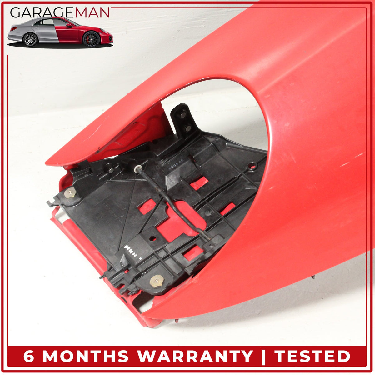 1997-2004 Porsche 911 996 Boxster 986 Front Left Fender Wing Side Panel Red OEM