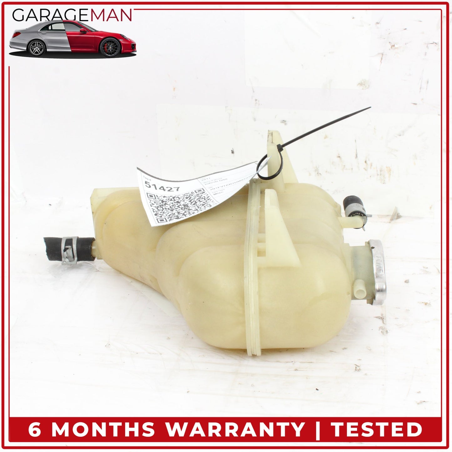 2016-2024 Infiniti Q50 Q60 Radiator Coolant Fluid Reservoir 217105CF0A OEM