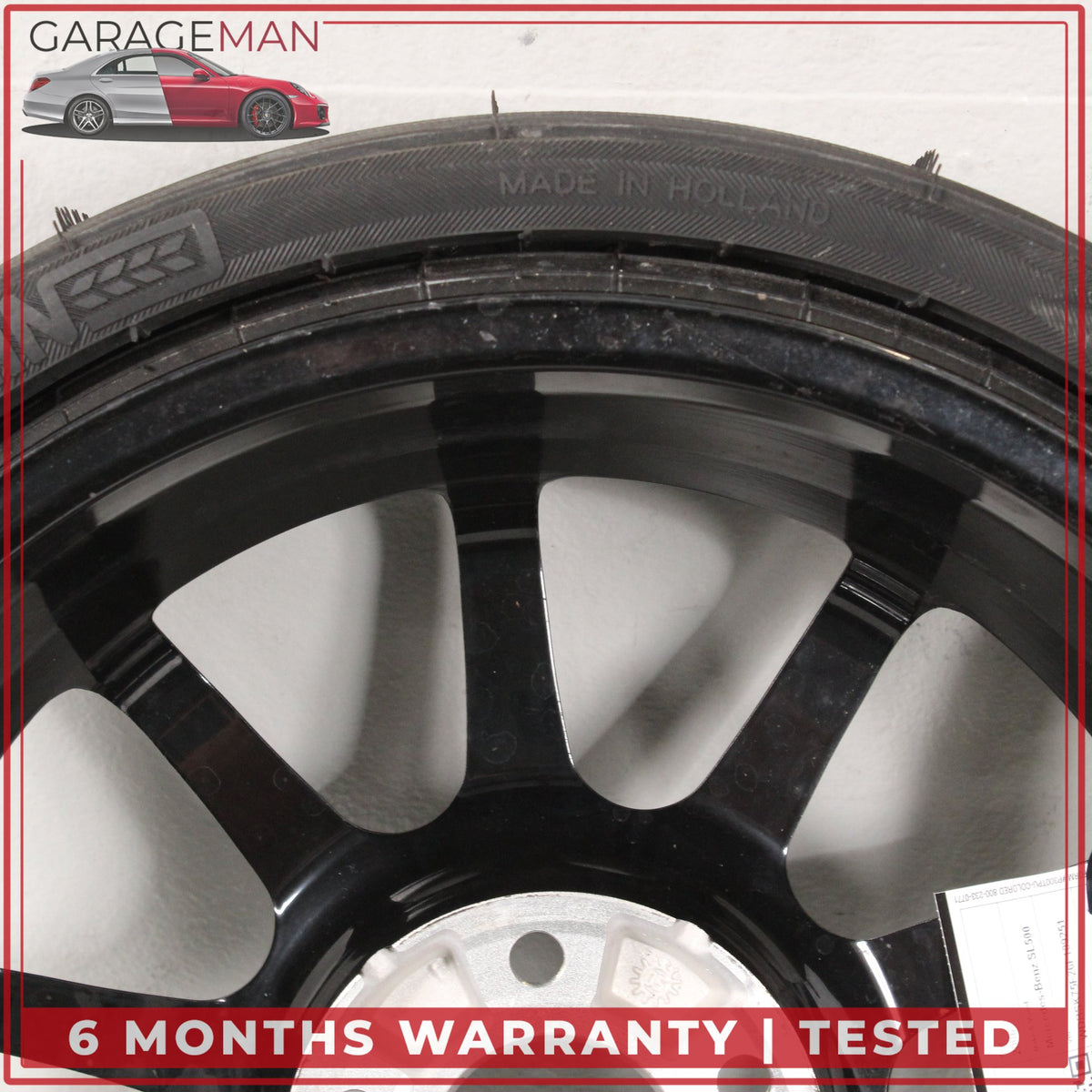 2003-2012 Mercedes R230 SL500 Emergency Spare Tire Wheel Donut Rim 17" 17 OEM