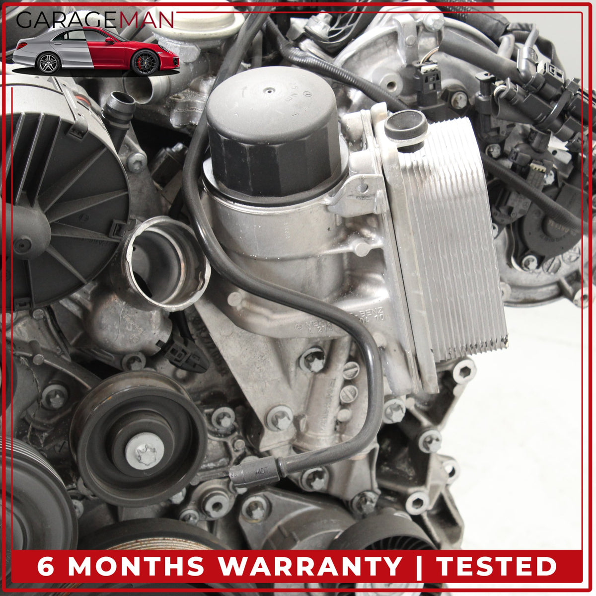 2007-2011 Mercedes W221 S550 CL550 5.5L V8 M273 Engine Motor Assembly OEM 193K
