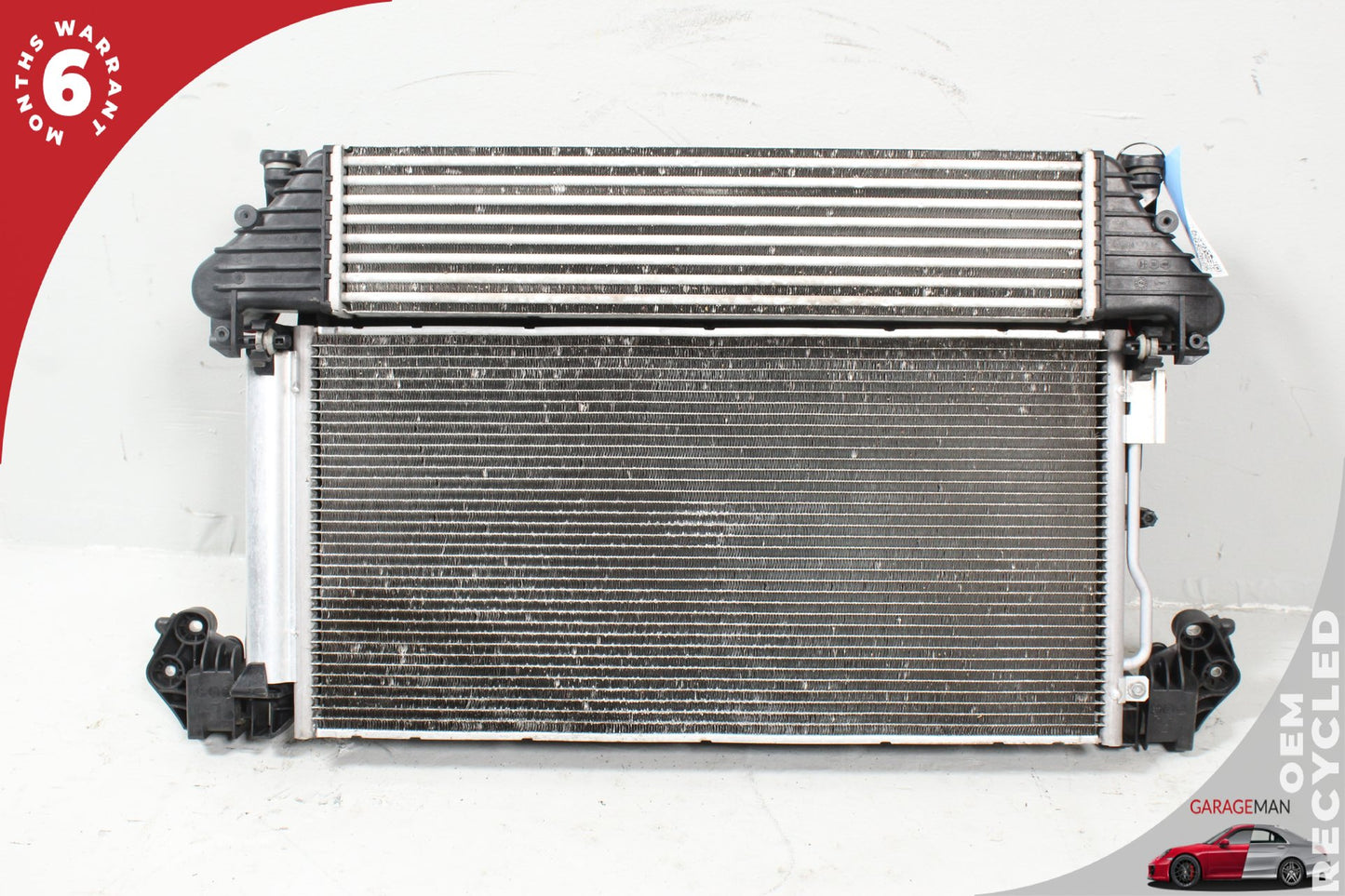 2014-2020 Fiat 500L Engine Cooling Radiator AC A/C Condenser Assembly OEM