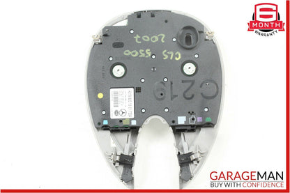 06-11 Mercedes W219 CLS550 Interior Top Upper Dome Light Reading Map Lamp Gray