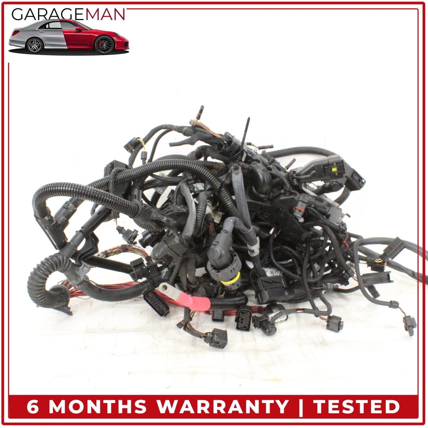 2012-2018 BMW 650i F06 N63 4.4L Engine Motor Wiring Harness Set 7633268 OEM