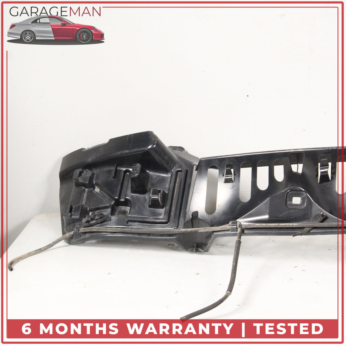 2012-2018 BMW 650i F13 Rear Bumper Support Bracket w/ Antenna 7223161 OEM