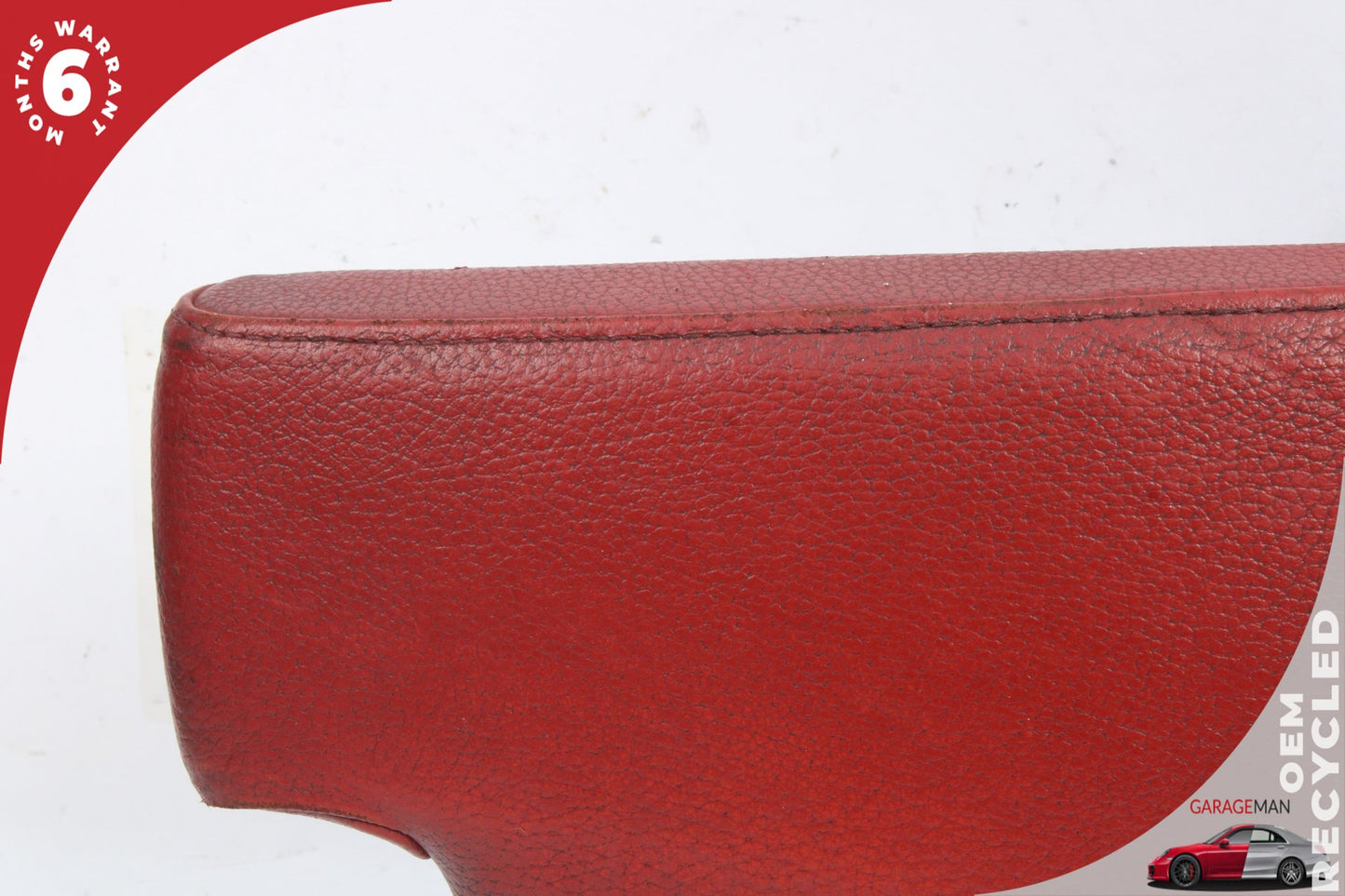 2006-2013 BMW 335is Front Center Console Armrest Lid Cover Red 9133804 OEM
