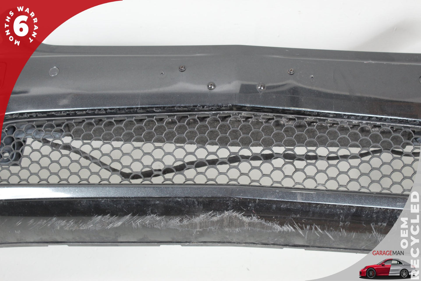 2010-2013 Mercedes-Benz S550 W221 Sedan Front Bumper Cover Assembly 2218801305 MAGNETITE BLACK