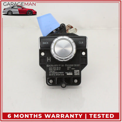 2012-2015 Mercedes W204 C250 E350 Multimedia Knob Control Switch 2048709758 OEM