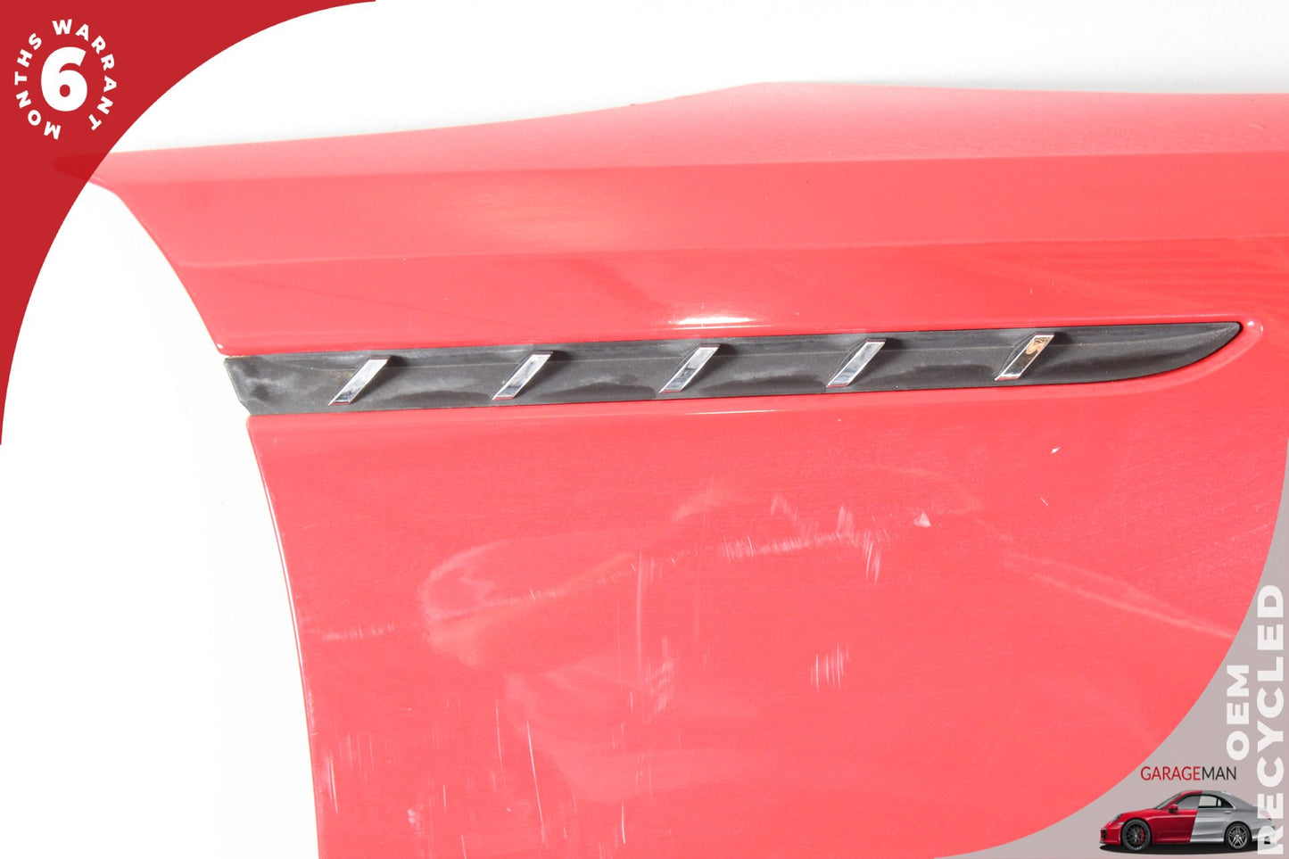 2002-2005 Ford Thunderbird Front Right Side Fender Wing Panel Red 1W6316005 OEM