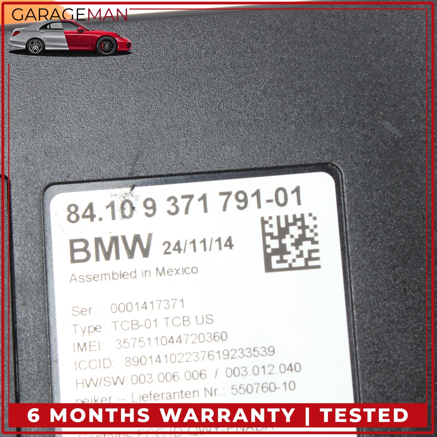 2014-2021 BMW i3 I01 Hybrid Communication Control Module Unit 9297787 OEM