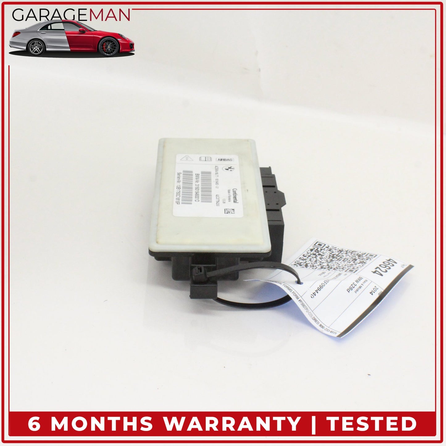 2012-2018 BMW 328d RWD Crash Impact Safety Sensor Control Module Unit 1949301