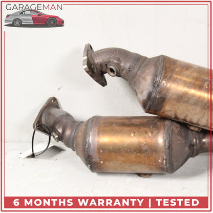2011-2018 Porsche Cayenne 958 3.6L VR6 Left & Right Side Exhaust Downpipe OEM