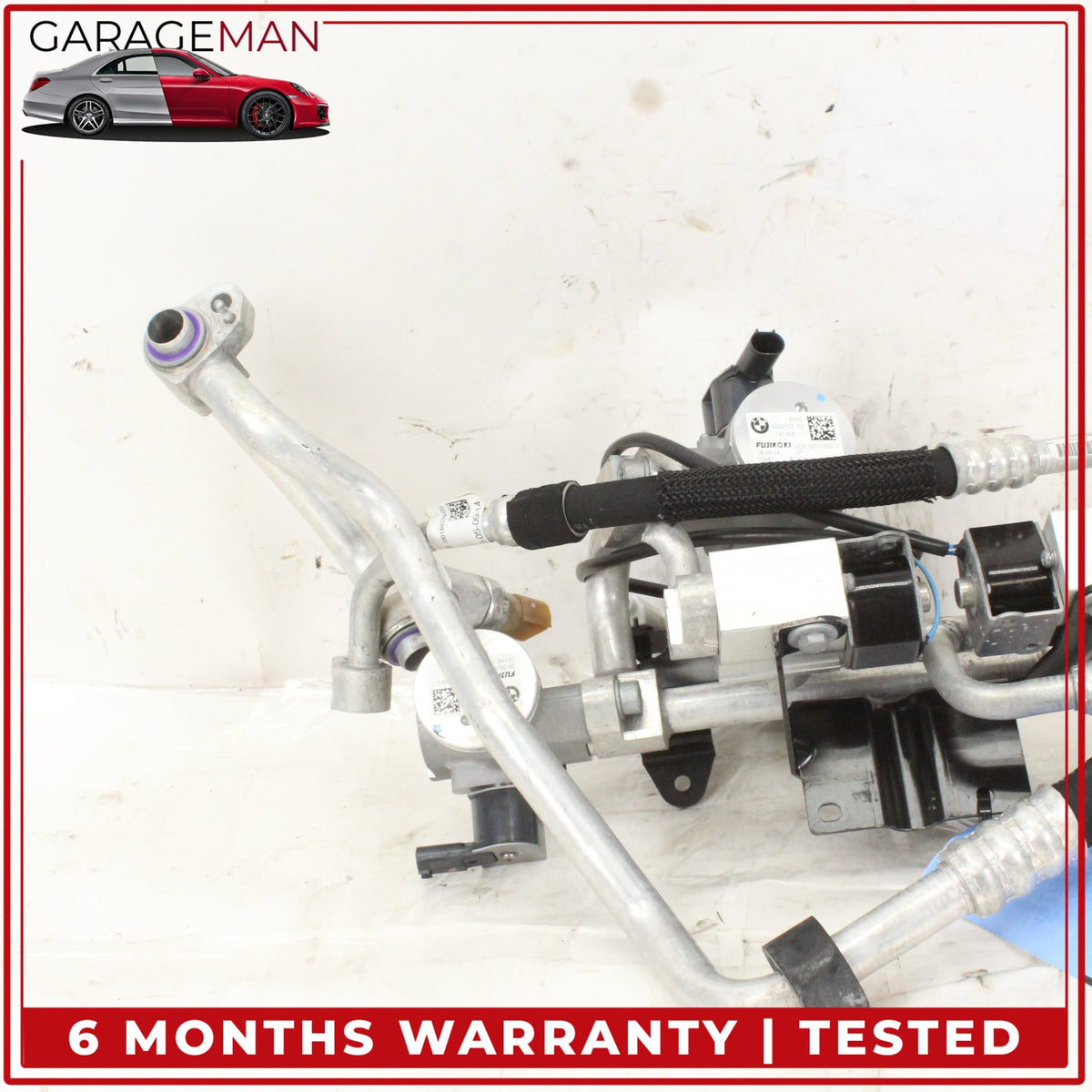 2014-2021 BMW i3 I01 AC Air Conditioning Line Set w/ Heating Expansion Valve OEM