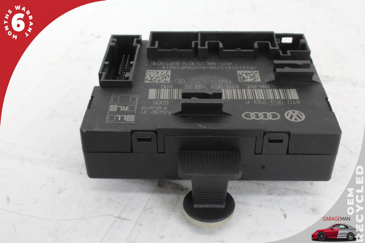 2012-2017 Audi A5 S5 Front Left Side Door Control Module Unit 8T0959793P OEM