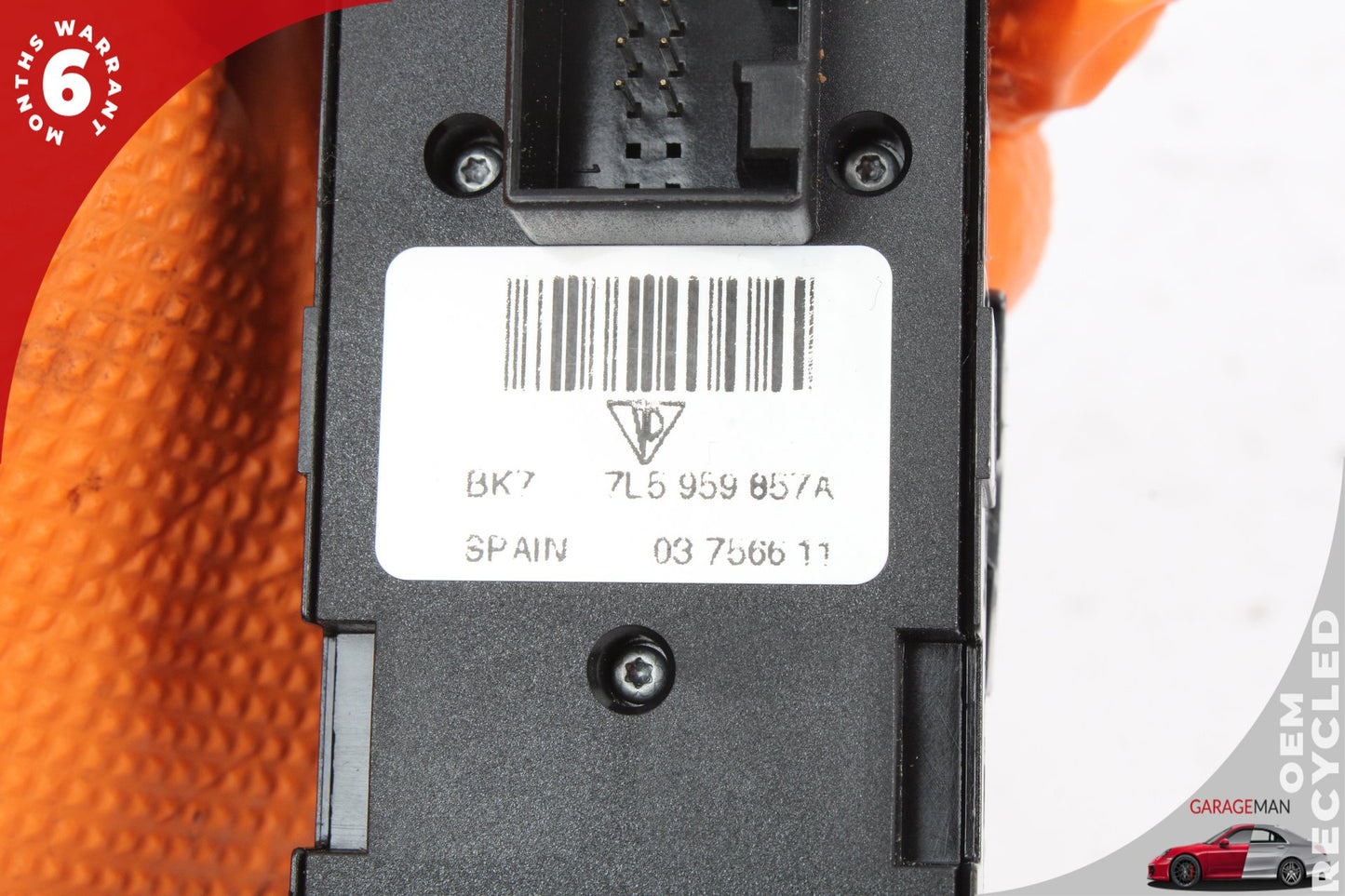 2003-2010 Porsche Cayenne 955 957 Front Left Master Window Control Switch OEM