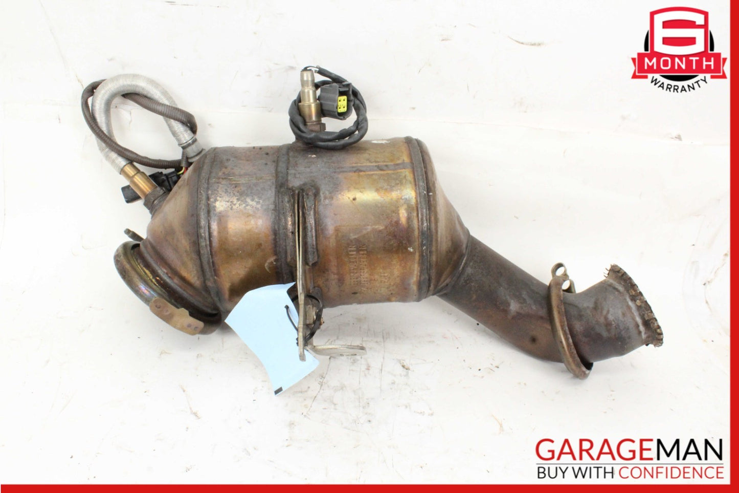 15-20 Mercedes W205 C300 Exhaust Manifold Header Pipe Assembly 2054900156