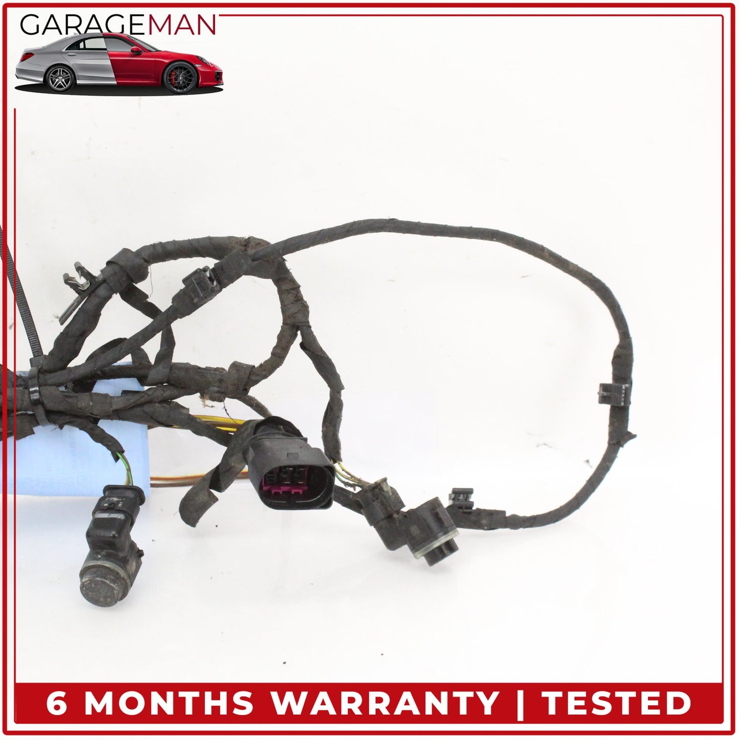 2012-2018 BMW 650i Front Bumper Parking Sensors w/ Wire Harness 9270495 OEM