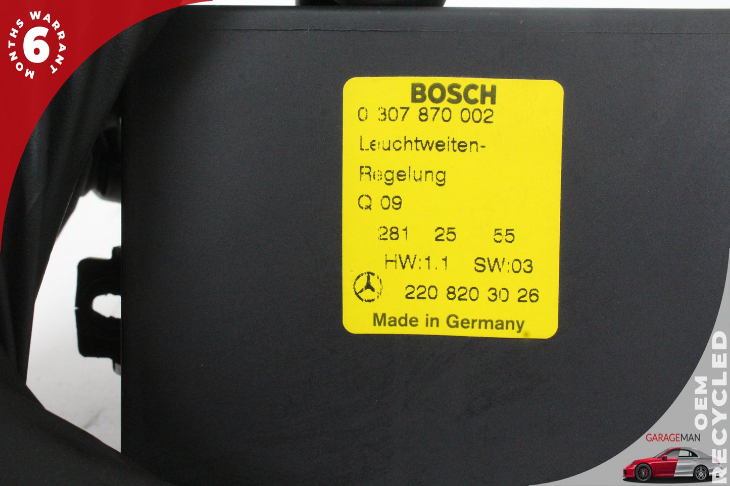 00-06 Mercedes-Benz S500 W220 Headlight Control Module 2208203026 Genuine