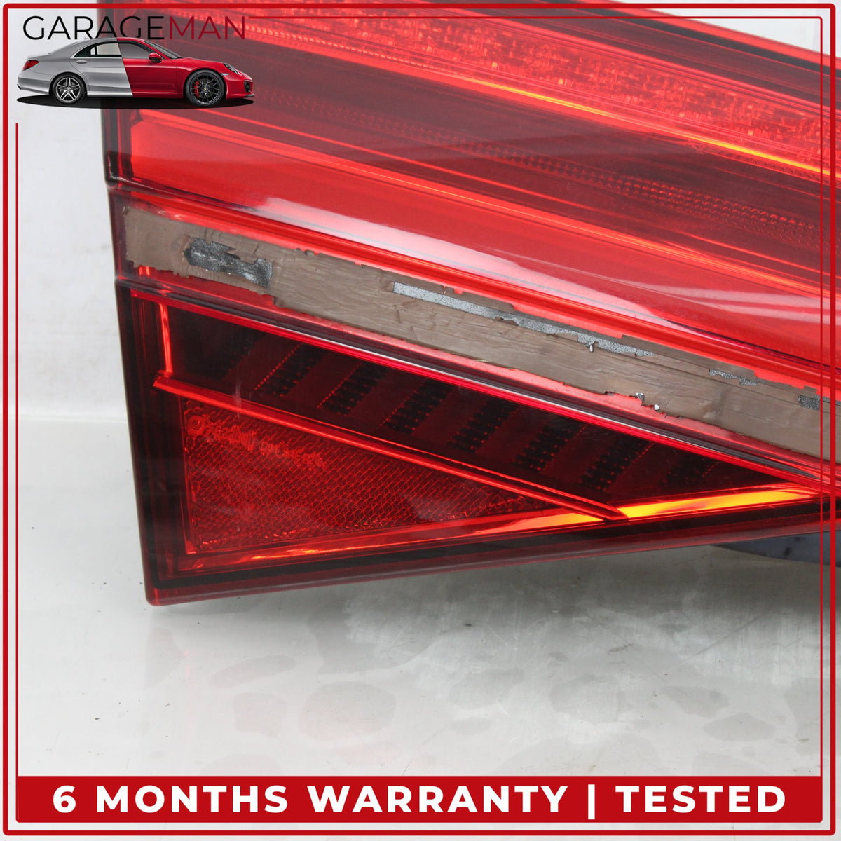 2015-2018 Audi A8 S8 Rear Left Side LED Inner Tail Light Lamp 4H0945093J OEM