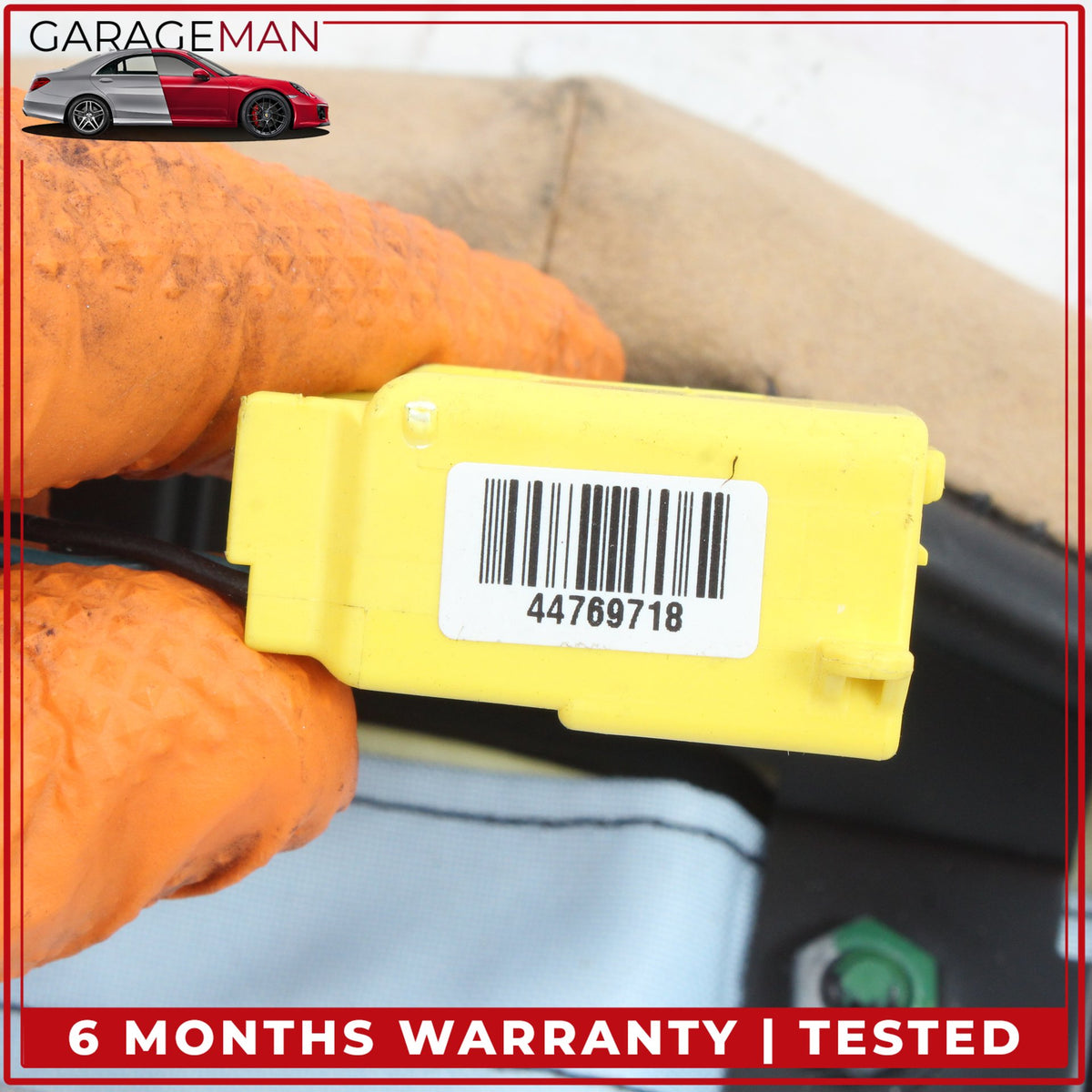2010-2016 Porsche Panamera 970 Rear Left Side Seat Bolster Trim Cushion OEM