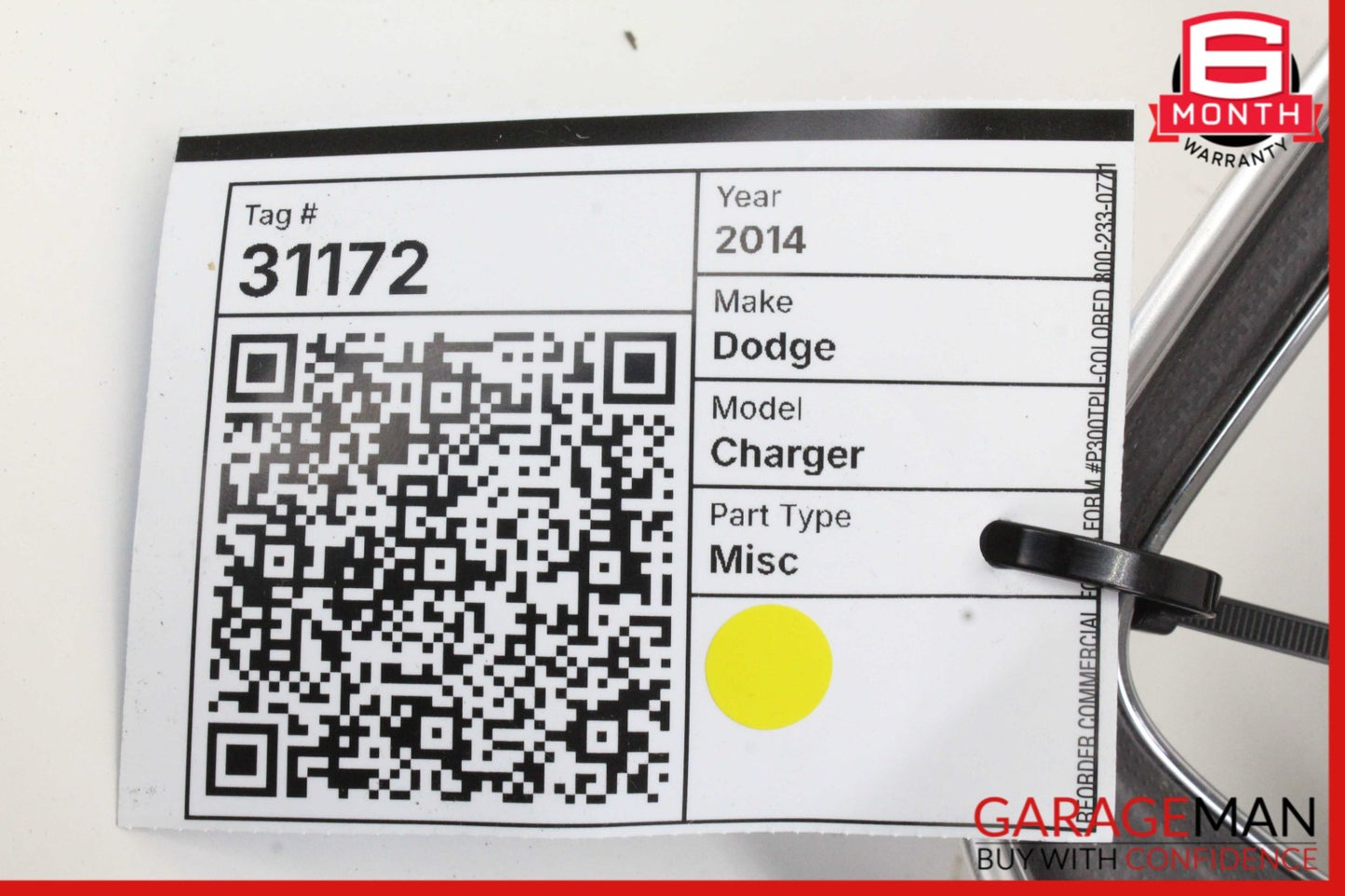2011-2014 Dodge Charger Instrument Cluster Trim Cover Panel 1190415XSSAE