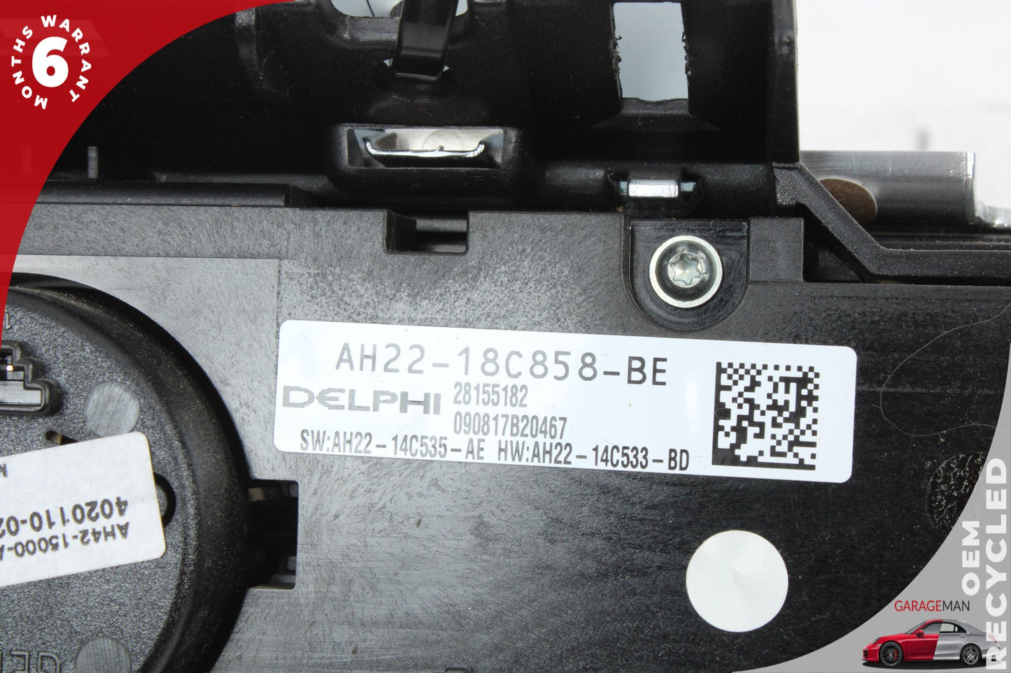 2010-2016 Land Rover LR4 SUV Front Audio Radio Control Switch Panel AH2218C858BE