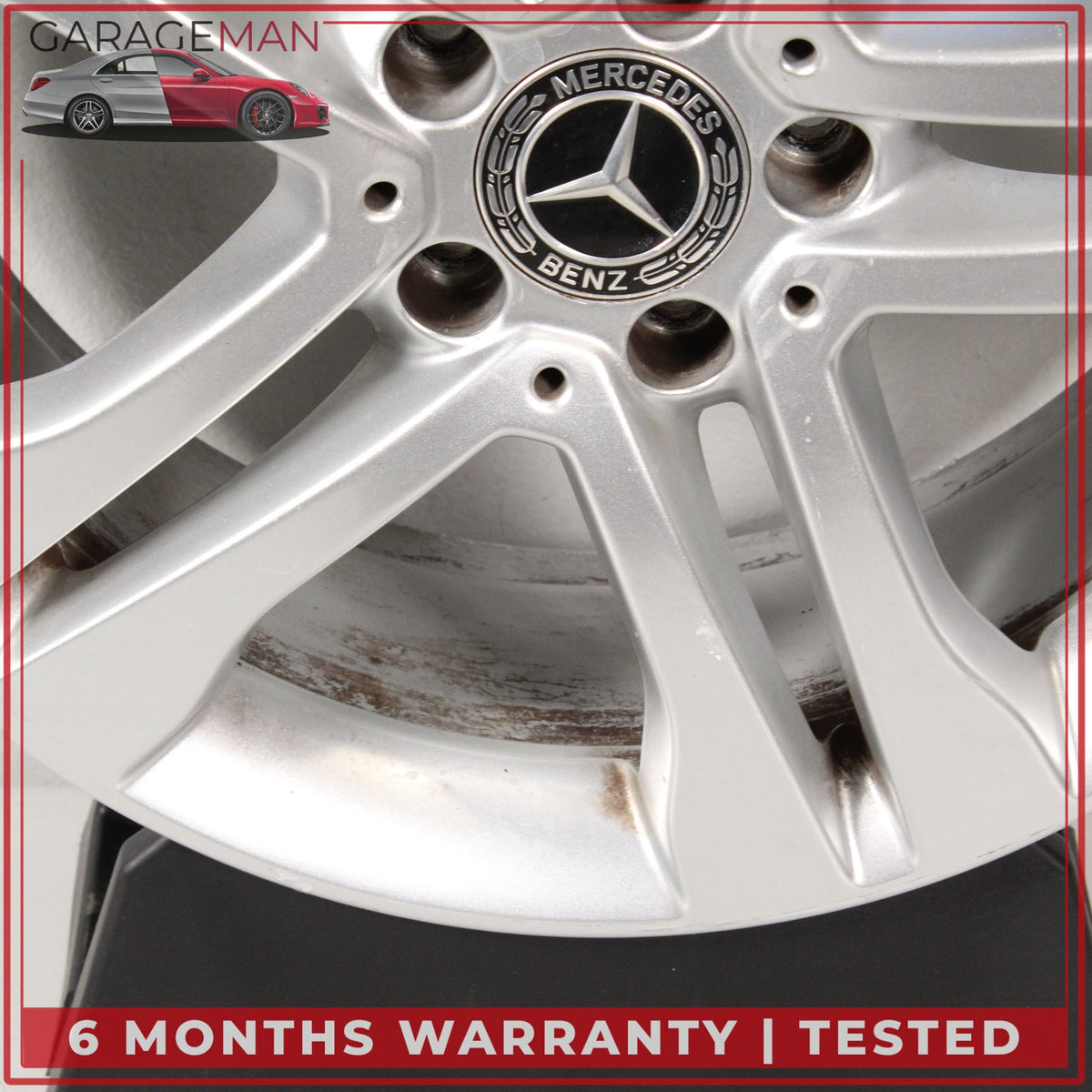 2015-2020 Mercedes X156 GLA250 Front or Rear Side Wheel Rim 7JX18H2 ET46 OEM