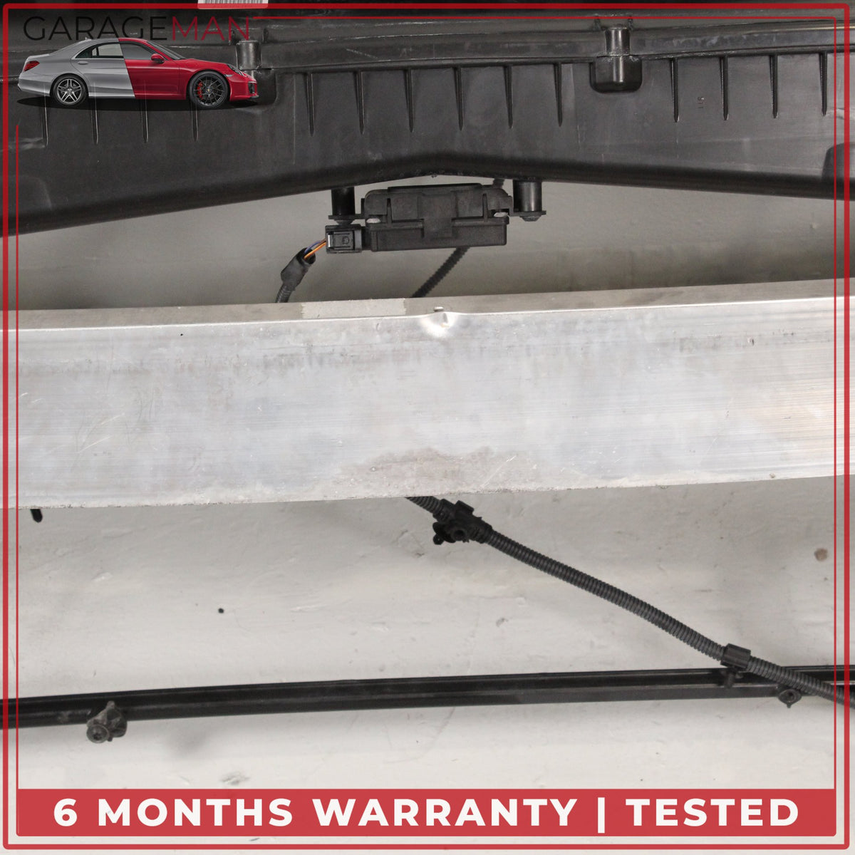 2010-2016 Porsche Panamera 970 Front Radiator Support w/ Air Filter Housing OEM