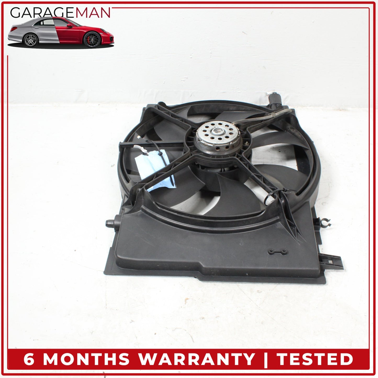 2001-2004 Mercedes-Benz SLK320 R170 Engine Motor Cooling Radiator Fan Assembly 0015002393