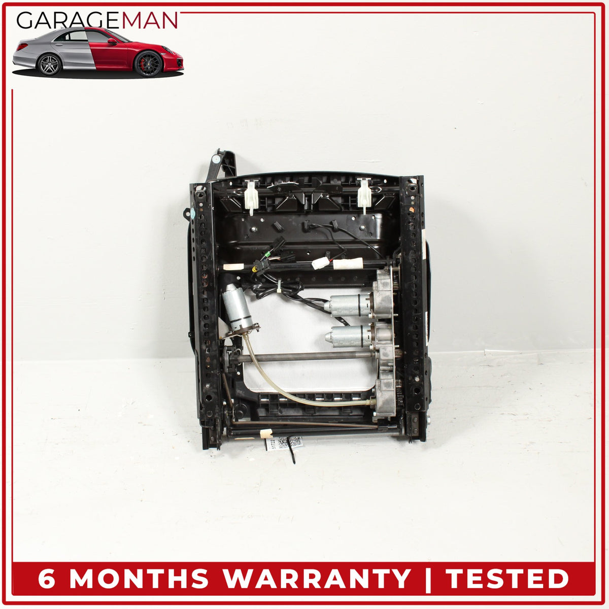 2008-2019 Maserati GranTurismo Front Right Seat Rail Track Frame w/ Motors OEM