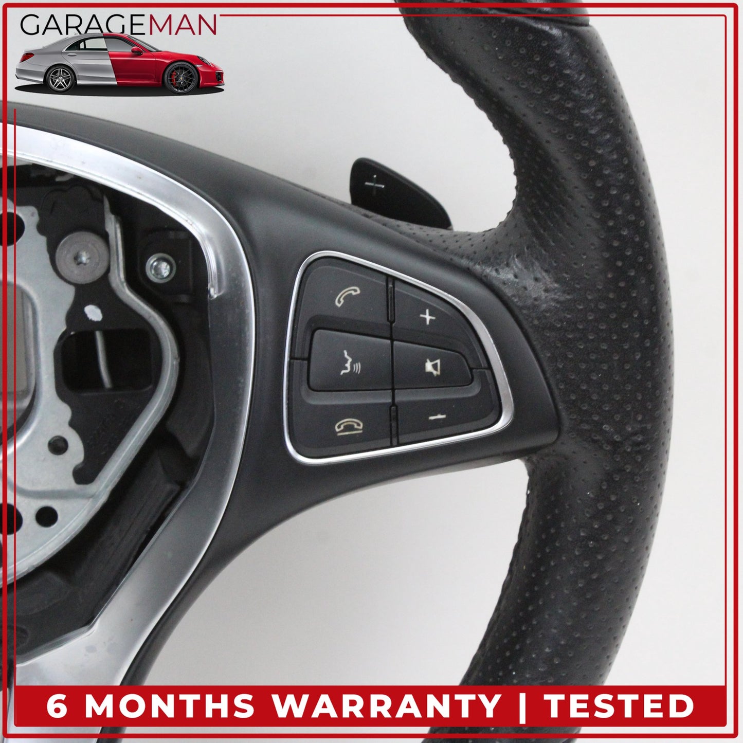 2014-2020 Mercedes-Benz CLA250 W117 Sedan Steering Wheel 0004607411 OEM