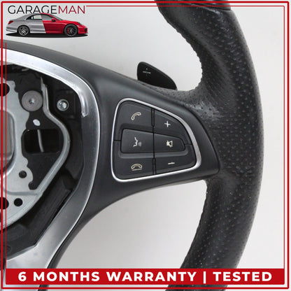 2014-2020 Mercedes-Benz CLA250 W117 Sedan Steering Wheel 0004607411 OEM
