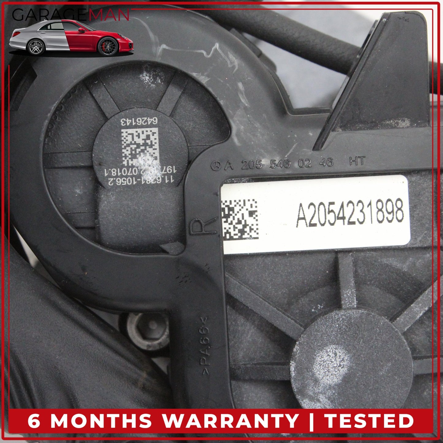 2015-2022 Mercedes-Benz C300 W205 Sedan Rear Left and Right Side Brake Caliper 2054231898 OEM