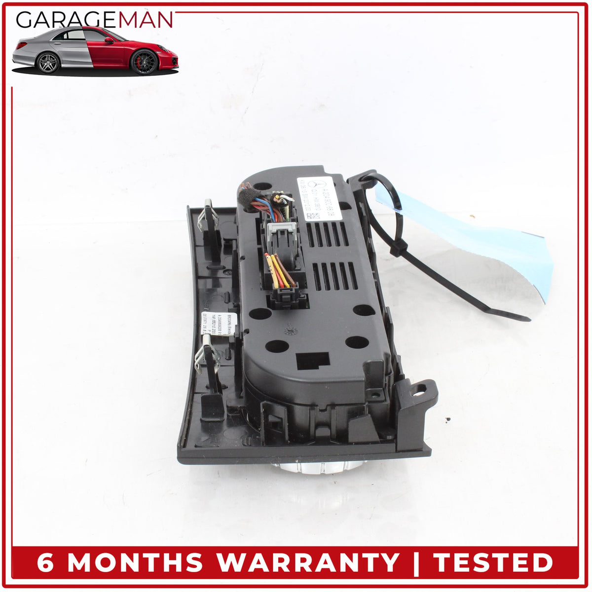 2012-2015 Mercedes W204 C250 A/C Heater Climate Control Switch Panel w/ Trim OEM