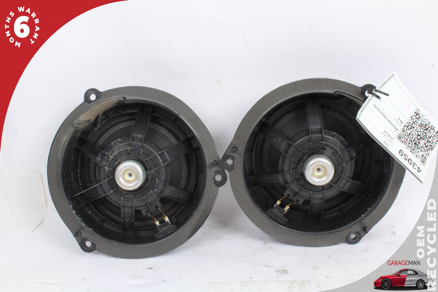 2012-2018 Audi A6 A7 Rear Left and Right Side Audio Door Speaker 4G1035411 OEM