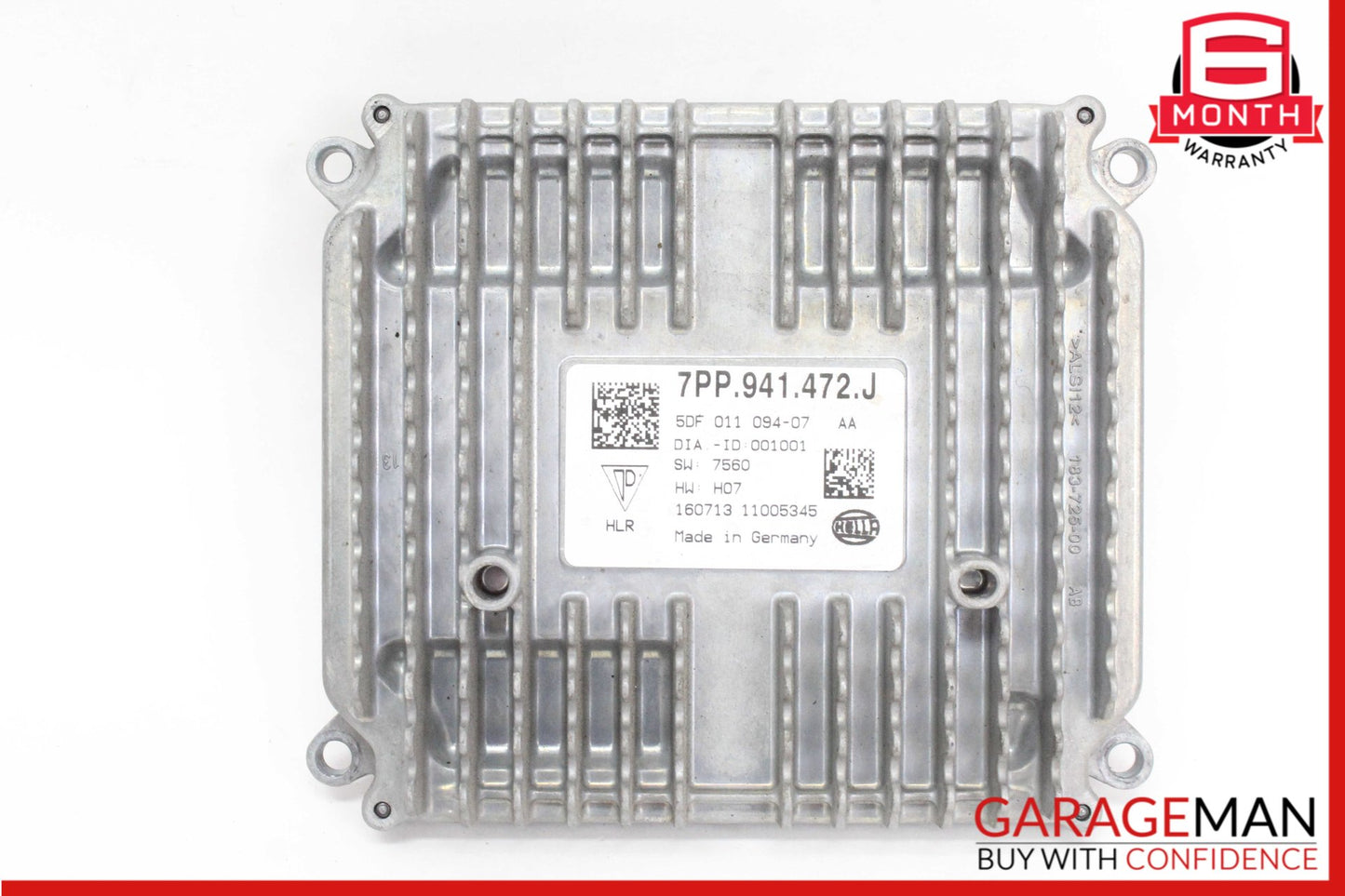 2016-2018 Audi A6 A7 LED Headlight Lamp Control Module Unit 7PP941472J OEM