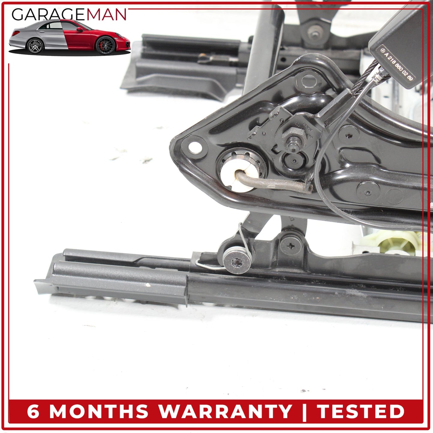 2010-2018 Mercedes W218 CLS550 Front Left Seat Track Rail Frame 2129103336 OEM