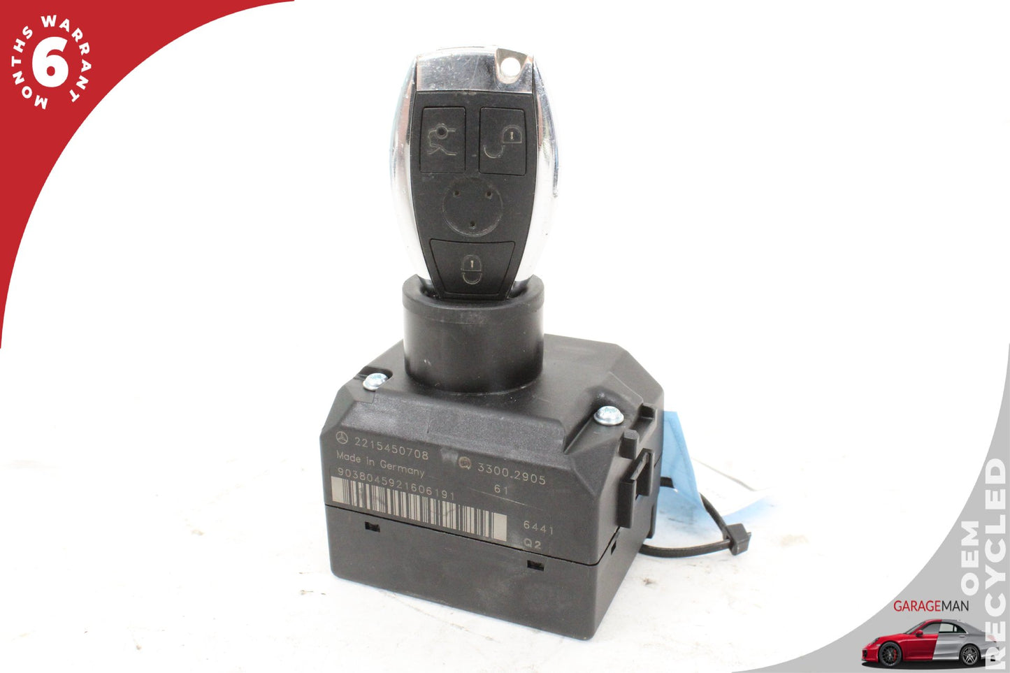 2007-2008 Mercedes W221 S550 Ignition Switch Module w/ Key 2215450708 OEM