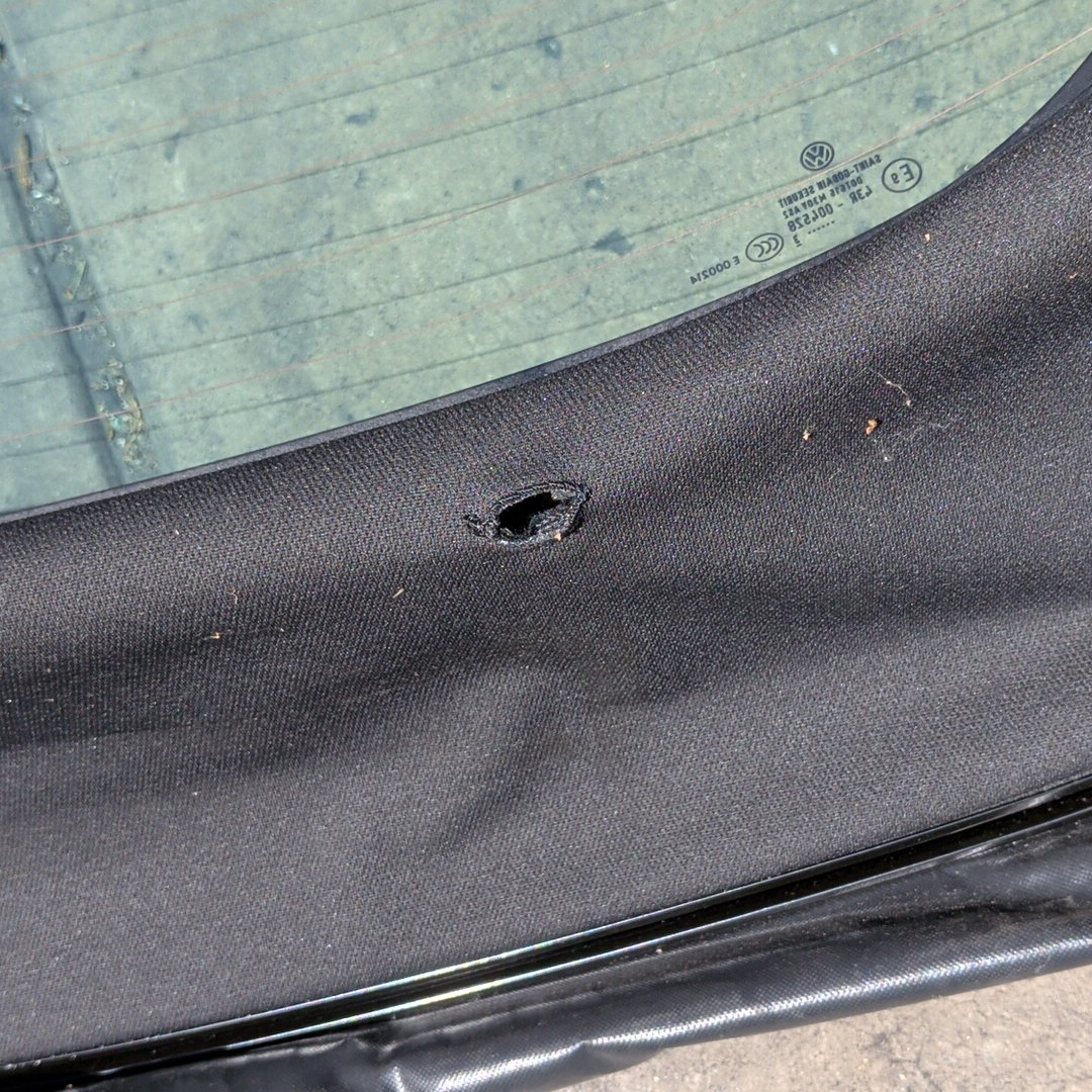 2013-2019 VW Volkswagen Beetle Convertible Soft Top Roof Glass Assembly OEM
