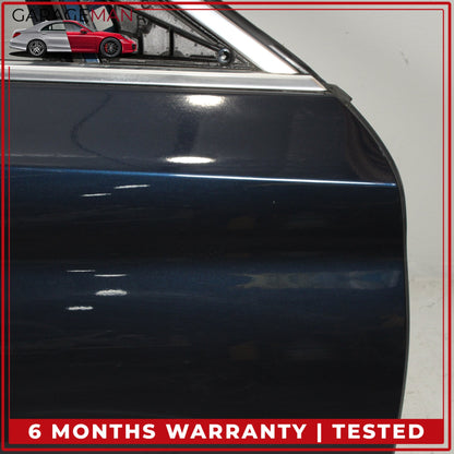 2017-2023 BMW 530e G30 Front Right Side Door Shell Imperial Blue Metallic OEM