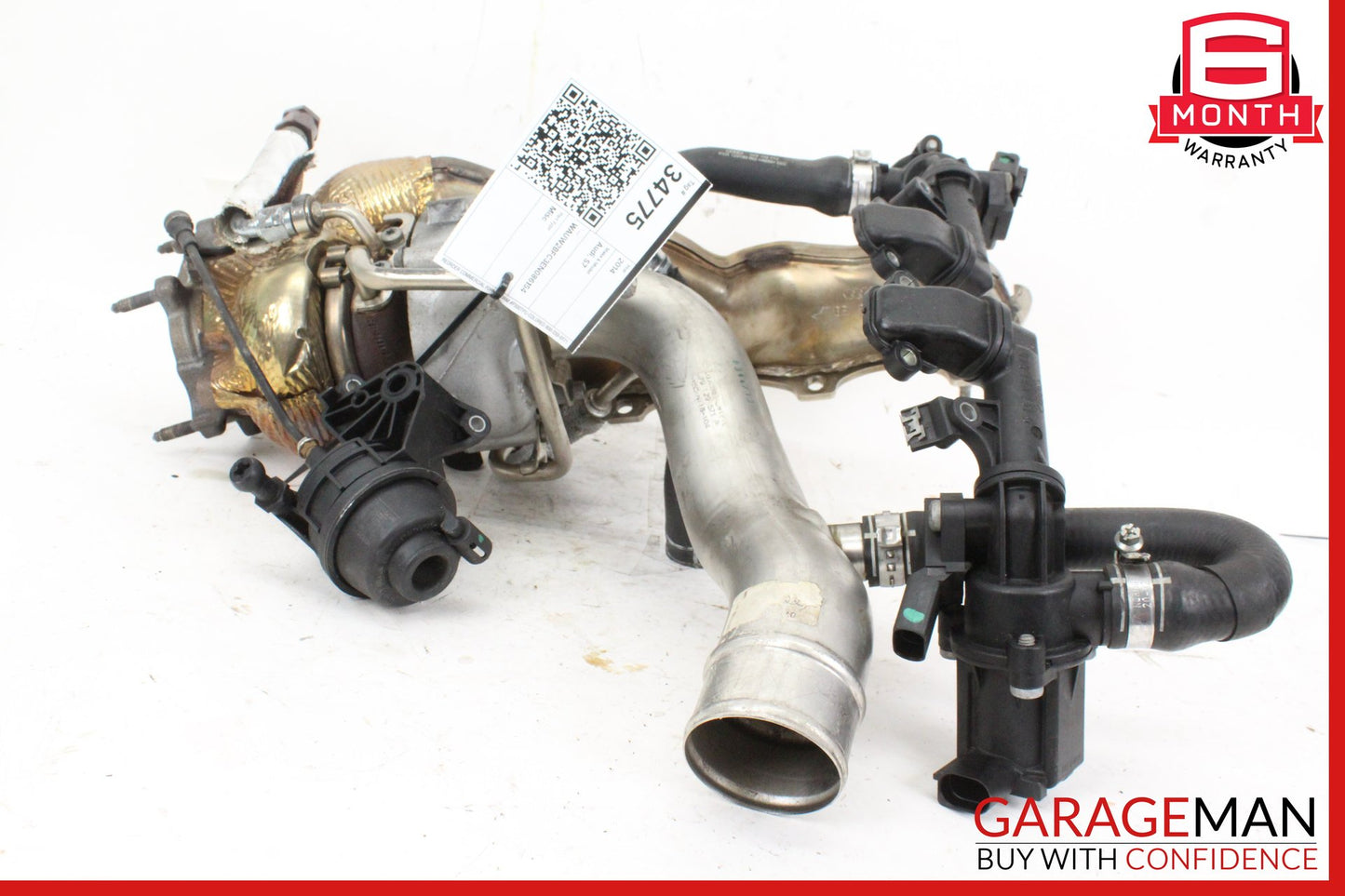 2013-2018 Audi S7 S6 A8 Quattro Left Side Turbocharger Manifold 079145703E OEM