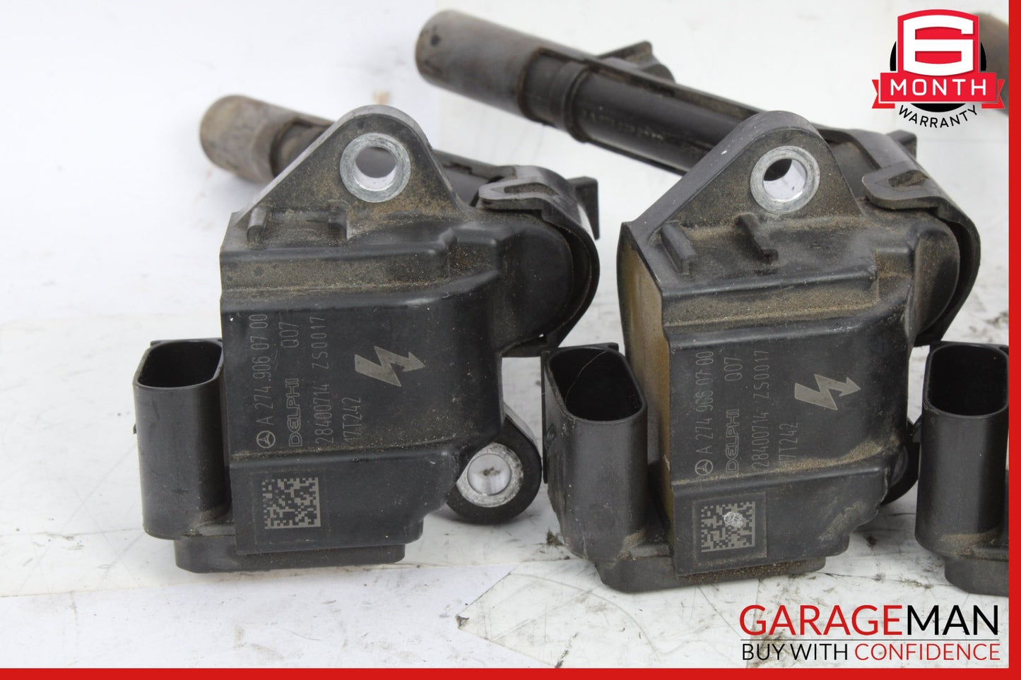 2018 Mercedes-Benz C300 W205 Sedan Ignition Coils Set of 4 2749060700 Genuine