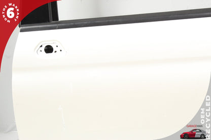 2012-2017 Fiat 500e Front Left Driver Side Door Shell White 68070585AA OEM