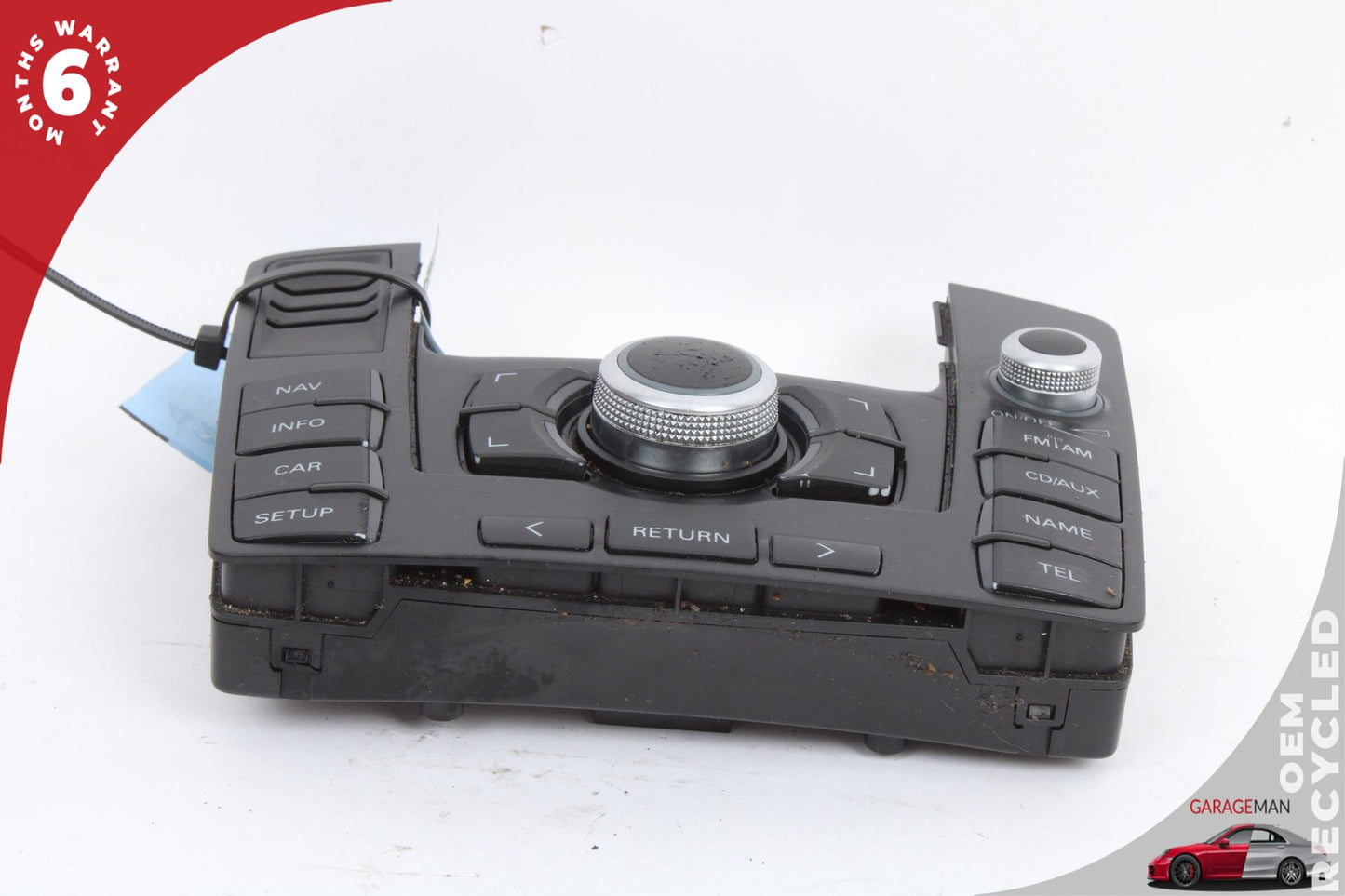 2007-2009 Audi Q7 Center Console Audio Radio Navigation MMI Switch Knob OEM