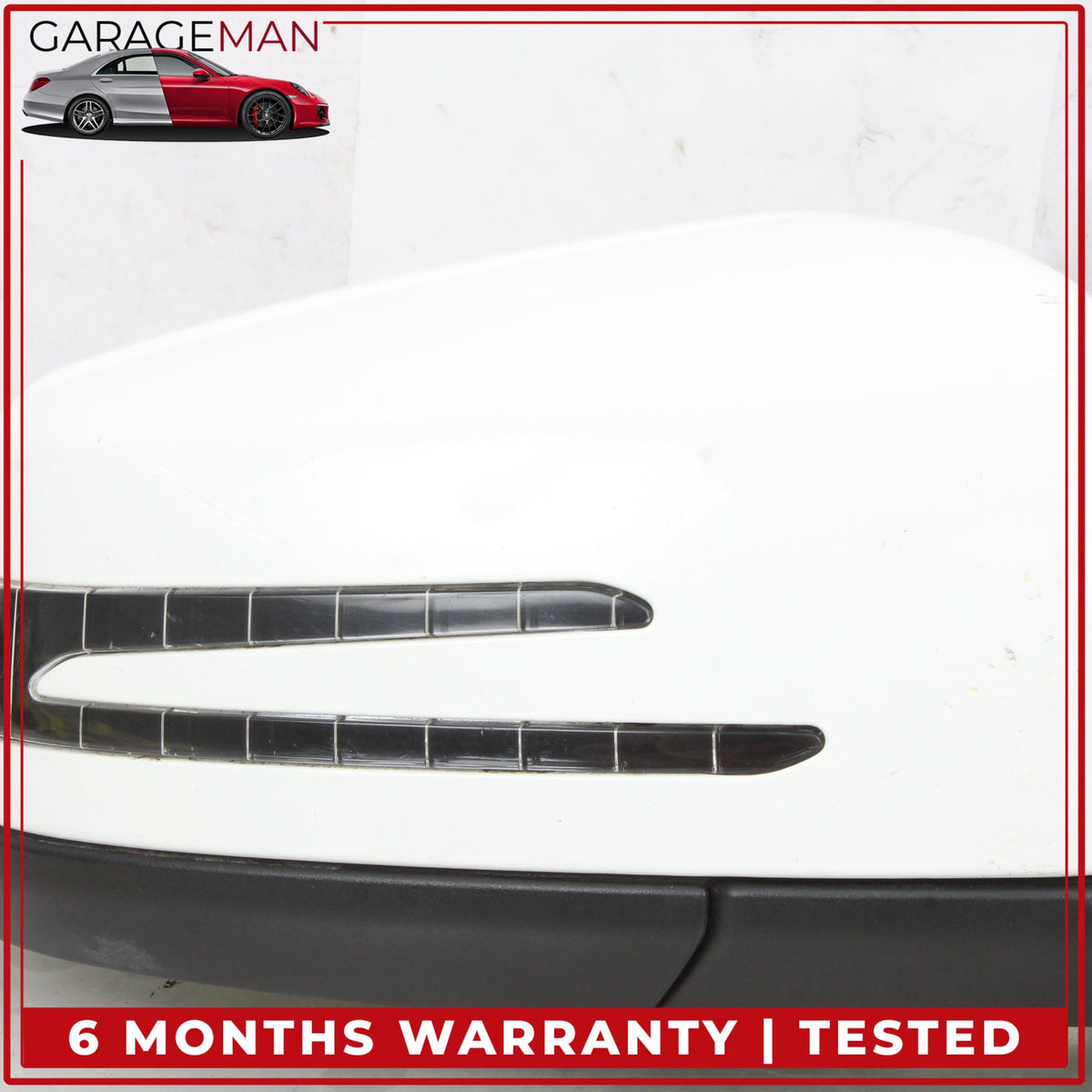 2015-2020 Mercedes X156 GLA250 Right Door Rear View Mirror w/ Blind Spot OEM