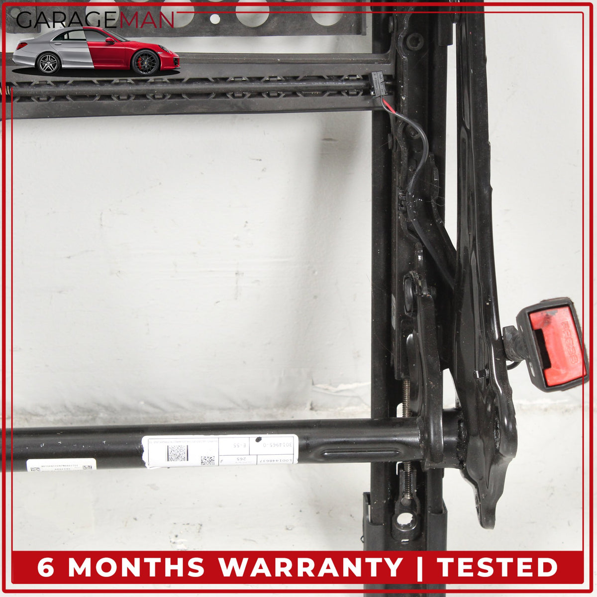 2019-2025 BMW M340i G20 Front Left Side Seat Track Rail Frame w/ Motors OEM
