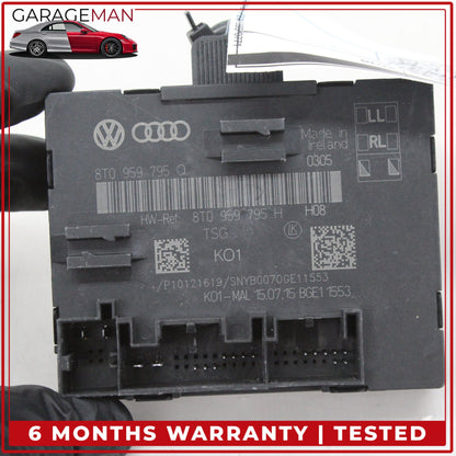 2013-2016 Audi A4 S4 Rear Left or Right Side Door Control Module 8T0959795Q OEM
