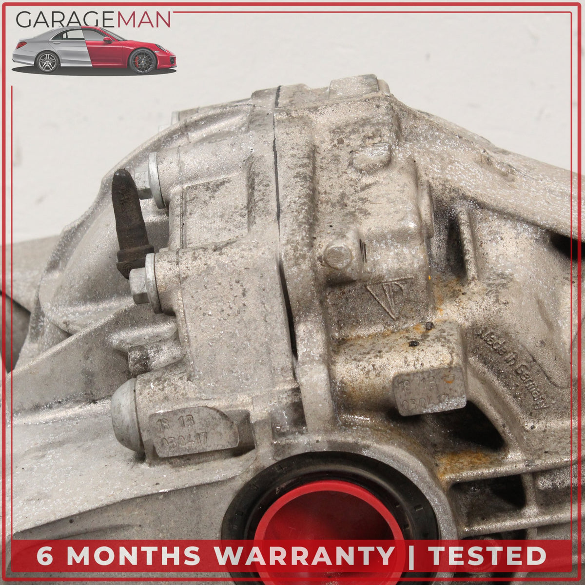 2011-2018 Porsche Cayenne 958 3.6L VR6 Rear Differential Diff Axle Carrier OEM