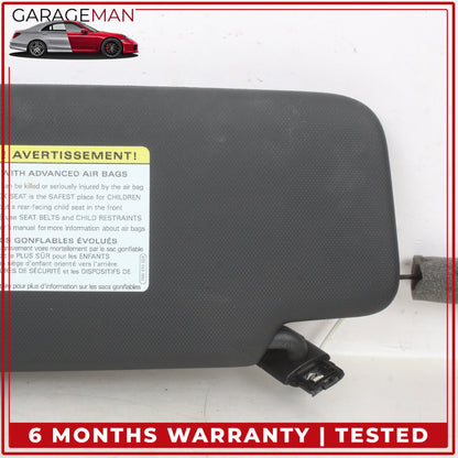 2019-2025 Audi Q3 Front Left and Right Side Sunvisor Sun Visor Black Set OEM