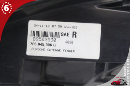 2011-2014 Porsche Cayenne 958 Rear Right Side Outer Tail Light 7P5945096G OEM
